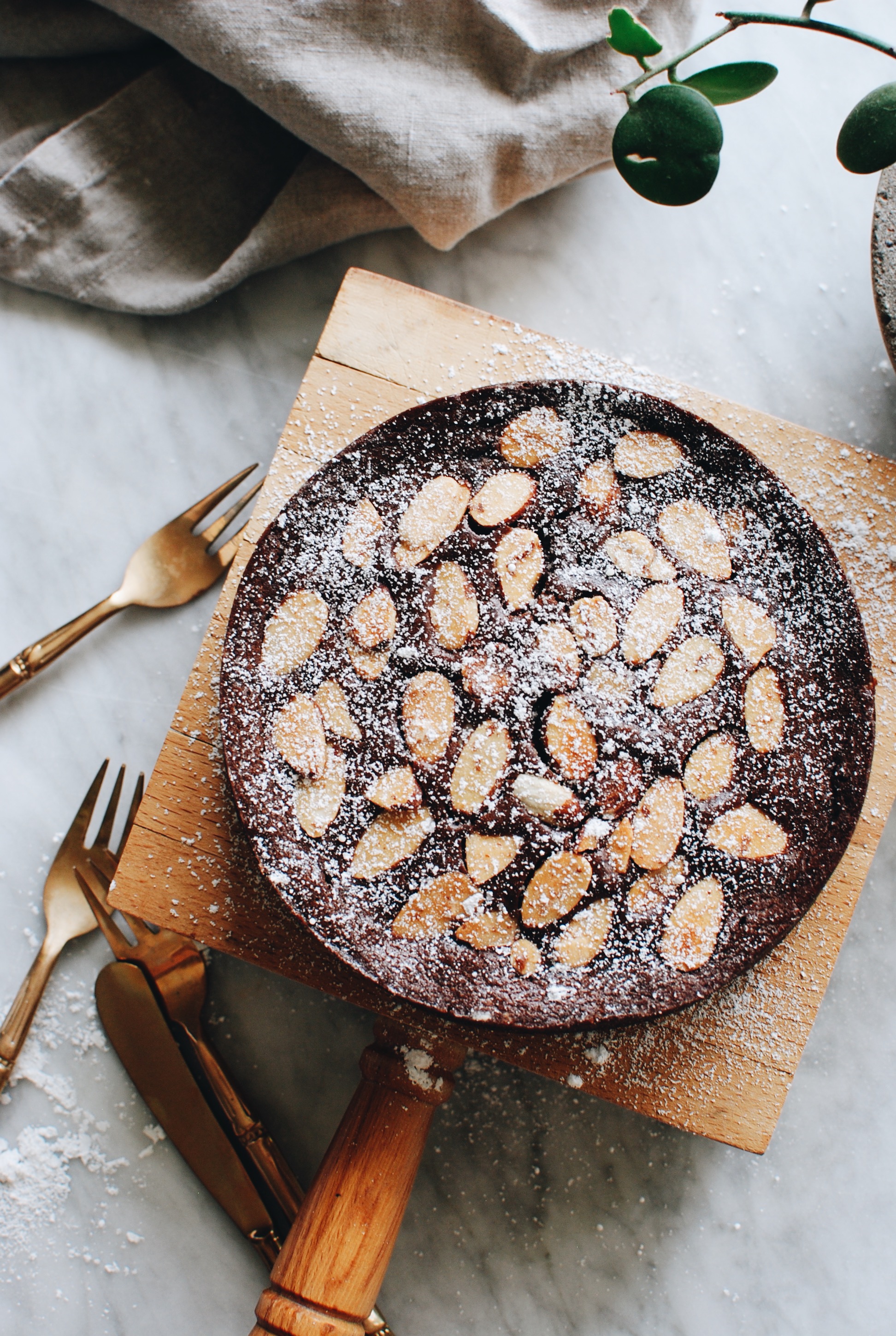 Mini Chocolate Mascarpone Cake / Bev Cooks