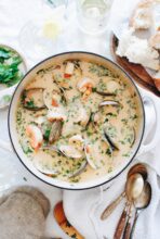 Rustic Seafood Soup / Bev Cooks