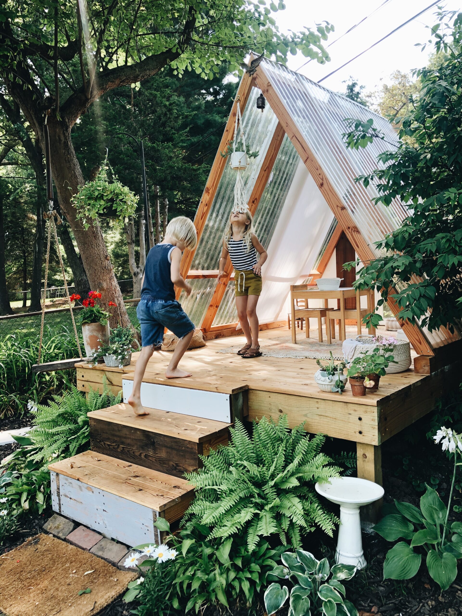 Summer's Canceled, So We Built a Playhouse! - Bev Cooks