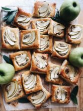 Cardamom and Green Apple Puff Pastries / Bev Cooks