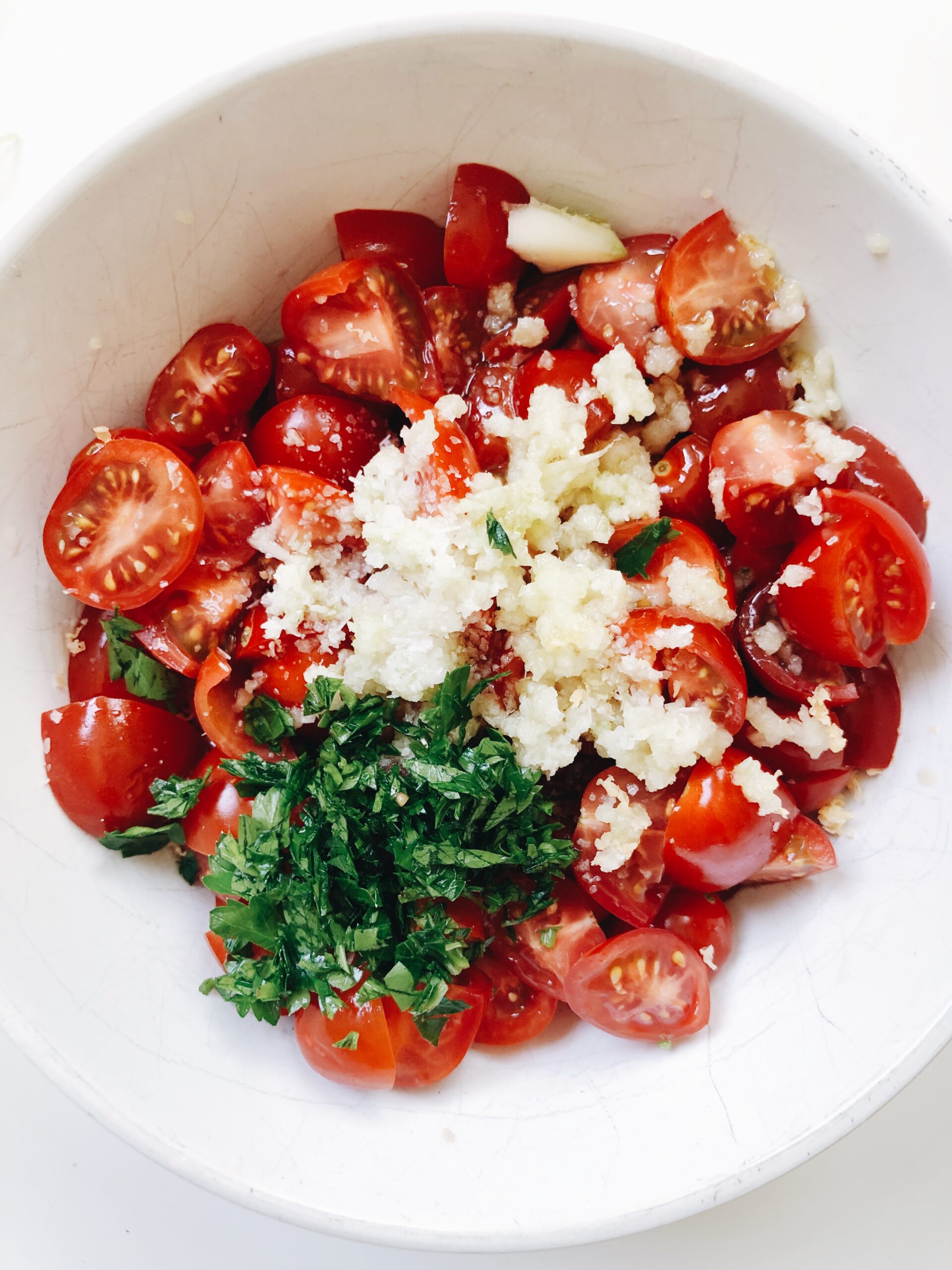 Angel Hair Pomodoro Using Campari Tomatoes - Healing Tomato