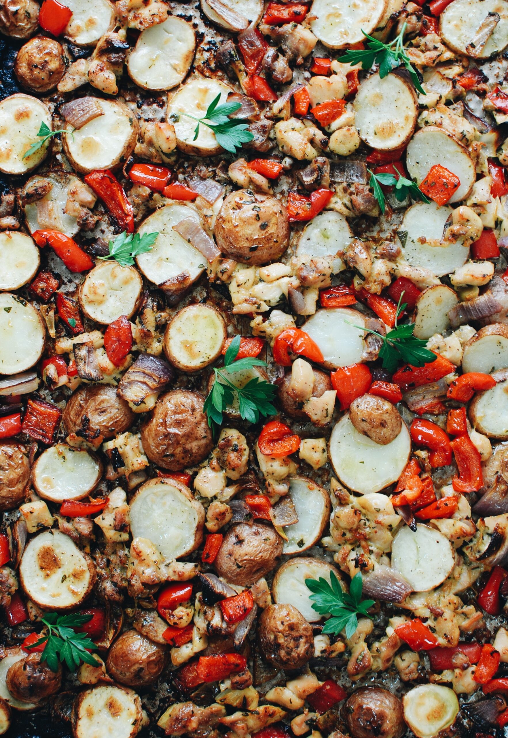 Sheet Pan Mexican Chicken & Veggies - Every Last Bite