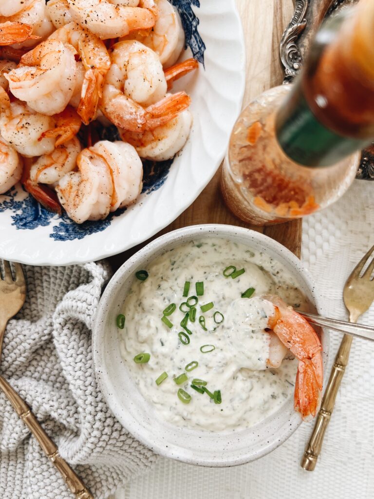 Roasted Shrimp Cocktail - Bev Cooks