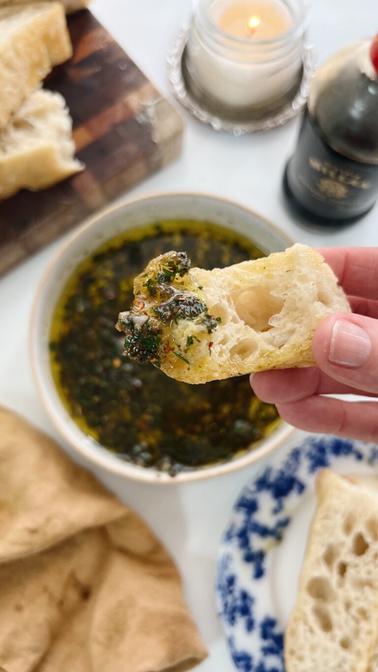 Bread Dipping Oil - Bev Cooks