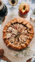 Honeycrisp Apple Galette / Bev Cooks